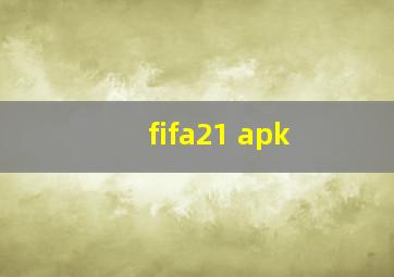 fifa21 apk